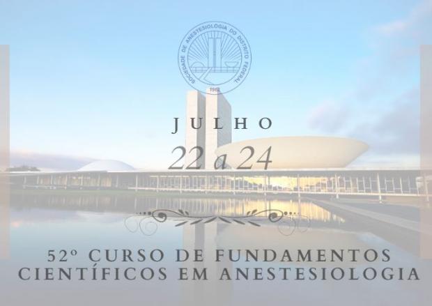 52º Curso de Fundamentos Científicos em Anestesiologia